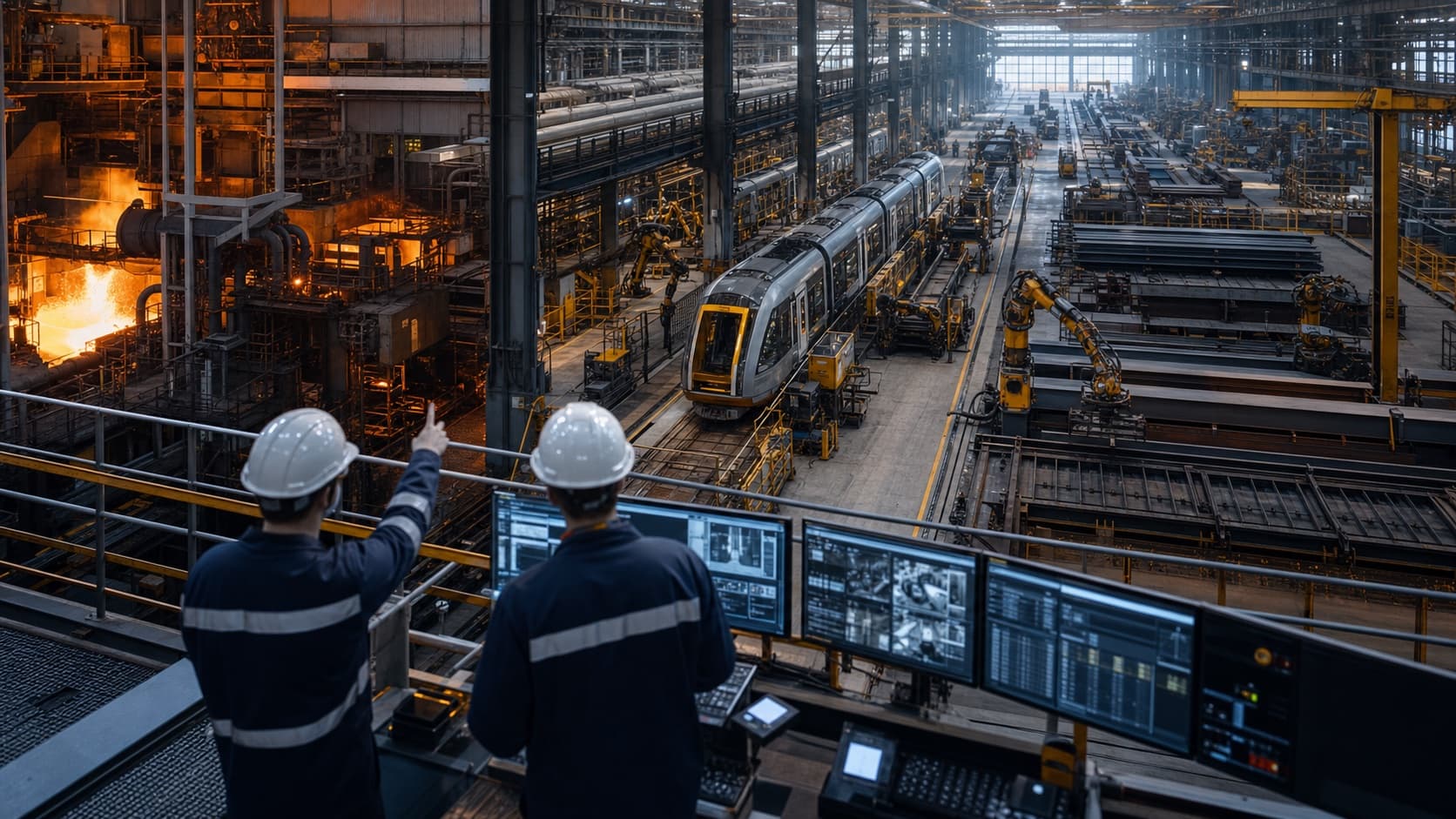 How AI and Automation Will Reshape Heavy Industry: Steel, Rail and Infrastructure